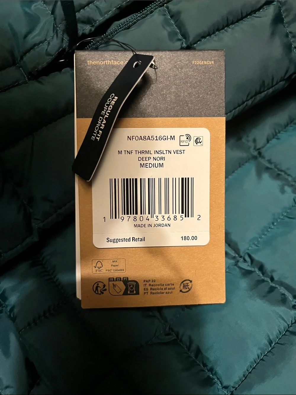 The North Face Men’s Insulated Thermoball Vest